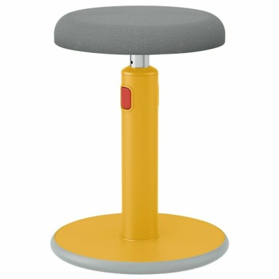 Tabouret ergonomique Leitz Ergo Cosy Active Jaune Plastique