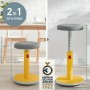 Ergonomic Stool Leitz Ergo Cosy Active Yellow Plastic