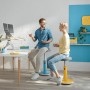 Ergonomic Stool Leitz Ergo Cosy Active Yellow Plastic
