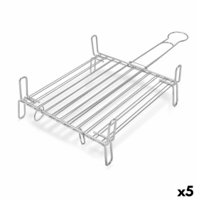 Grill La Dehesa Acier zingué 30 x 30 cm 32 x 16,5 x 57,5 cm Double (5 Unités)