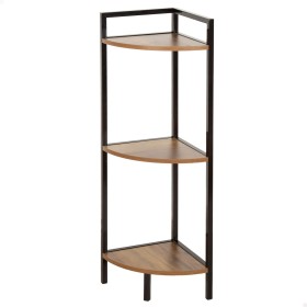 Étagère Max Home Noir Fer Bois MDF 24 x 80 x 24 cm