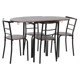 Ensemble Table + 4 Chaises DKD Home Decor 121 x 55 x 78 cm