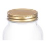 Jar Vivalto Transparent Golden 950 ml (12 Units)