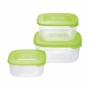 Set of lunch boxes Tontarelli Family Squared 3 Pieces (20 Units)