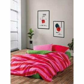 Duvet cover set Red Pink 220 x 240 cm