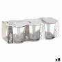 Set de Verres Vivalto Transparent verre Points 265 ml (8 Unités)