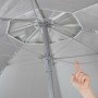 Umbrella Aktive Blue Ø 180 cm 180 x 187,5 x 180 cm 180 x 190 x 180 cm UV50 (12 Units)