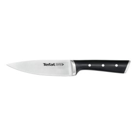 Kitchen Knife Tefal K23203 Black 7" Stainless steel Plastic 15 cm