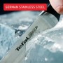 Kitchen Knife Tefal K2320914 ICE FO Black Medium Stainless steel 11 cm