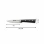 Kitchen Knife Tefal K2320514 ICE FO Black Stainless steel 9 cm