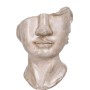 Figurine Décorative Beige Visage 12,5 x 13,5 x 27,5 cm
