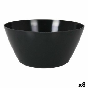 Salad Bowl La Mediterránea Melamin Anthracite (8 Units)