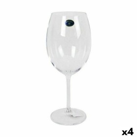 Set de verres à vin Bohemia Crystal Clara 580 ml Vin 6 Pièces (4 Unités)