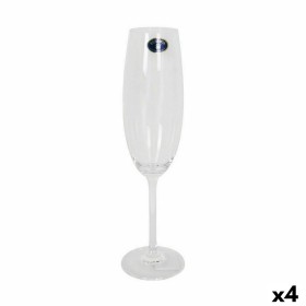 Coupe de champagne Bohemia Crystal Clara 220 ml Champagne 6 Pièces (4 Unités)
