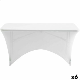 Étui de protection Aktive Blanc 122 x 76 x 61 cm Table Accessoires Voitures Route (6 Unités)