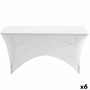 Étui de protection Aktive Blanc 122 x 76 x 61 cm Table Accessoires Voitures Route (6 Unités)