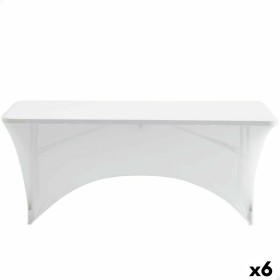 Étui de protection Aktive Blanc 183 x 76 x 76 cm Table Accessoires Voitures Route (6 Unités)