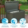 Outdoor Chest Lifetime Brown 440 L Plastic 127 x 64 x 67 cm