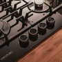 Gas Hob Cecotec Bolero Squad G 4200F 8000 W 58 x 50 cm