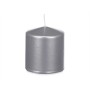 Candle Acorde Silver 9 x 10 x 9 cm (12 Units)