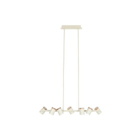 Ceiling Light Home ESPRIT White Wood Metal 104 X 18 X 164 CM