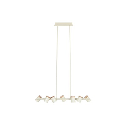 Suspension Home ESPRIT Blanc Bois Métal 104 X 18 X 164 CM