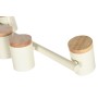 Ceiling Light Home ESPRIT White Wood Metal 104 X 18 X 164 CM