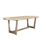 Dining Table Home ESPRIT Grey Teak 180 x 90 x 77 cm
