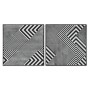 Canvas Home ESPRIT polystyrene Canvas 100 x 4 x 100 cm