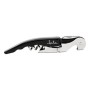 Bottle Opener with Corkscrew JATA Black Stainless steel