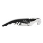 Bottle Opener with Corkscrew JATA Black Stainless steel