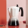 Italian Coffee Pot JATA HCAF2403 Cream Aluminium 3 Cups