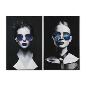 Painting Home ESPRIT Aluminium MDF Wood 80 x 3 x 120 cm 80 x 3,5 x 120 cm