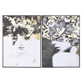 Toile Home ESPRIT polystyrène Toile 103 x 4,5 x 143 cm