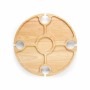 Snack tray Livoo MES150 Beige Circular