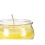 Candle Ibergarden Yellow Glass Wax 7,7 x 4 x 7,7 cm (24 Units)