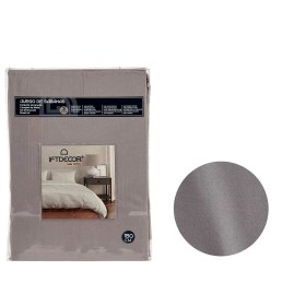 Jeu de draps Gift Decor Gris Gris foncé Gran lit 2 persones 3 Pièces