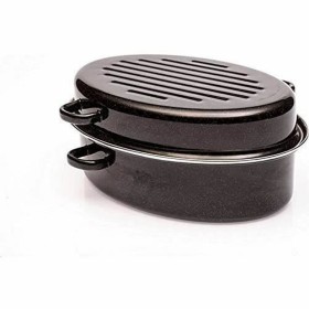 Casserole avec Couvercle Baumalu Noir 11 L