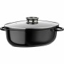 Casserole with lid GSW 410571 Black Aluminium 8,5 L