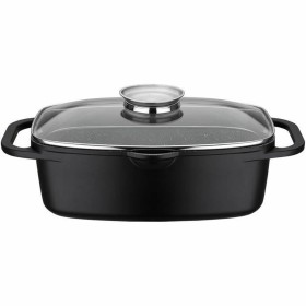 Casserole with lid Baumalu Black Ceramic