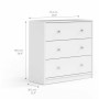 Chest of drawers Finlandek TYYLIKÄS  White