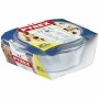 Casserole with lid Pyrex 1,4 L 18 x 9 x 21 cm White Transparent Glass