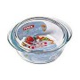 Casserole avec Couvercle Pyrex 1,4 L 18 x 9 x 21 cm Blanc Transparent verre