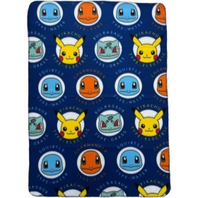 Blanket Pokémon 25 x 7 x 13 cm Multicolour animals