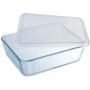 Récipient de Conservation des Aliments Pyrex Blanc Transparent Rectangulaire 1,5 L