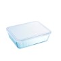 Récipient de Conservation des Aliments Pyrex Blanc Transparent Rectangulaire 1,5 L