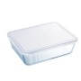 Récipient de Conservation des Aliments Pyrex Blanc Transparent Rectangulaire 1,5 L