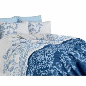 Duvet cover set Blue Super king 3 Pieces