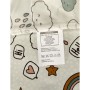 Duvet cover set TODAY White Single bed 140 x 200 cm Children's 2 Pieces