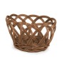 Bread Basket My Bar RATTAN polypropylene Circular 15 x 8 cm (24 Units)